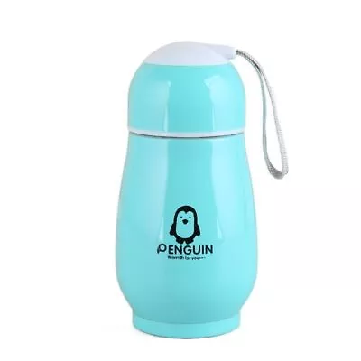 Insulation Mini Penguin Thermos Cup Stainless Steel Vacuum Flask  Gift • £6.04