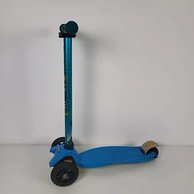 Micro Maxi Kick 3-Wheel Scooter Blue - Adjustable 5-12yr • £49.99