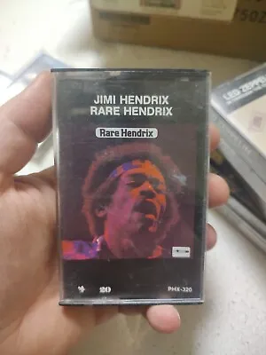 $5 • Buy Jimi Hendrix Rare Hendrix Vintage (Cassette Tape) 📼 1981 Phoenix Records Import