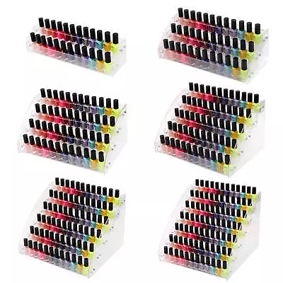 Nail Polish Organizer Display Stand Shelf Holder Rack Acrylic • $12.68