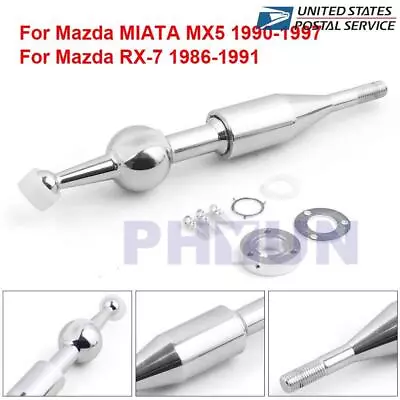 Motorsport Short Throw Shifter Set For Mazda Miata MX5 90-97 RX-7 86-91 US Stock • $41.30