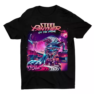 New Steel Panther On The Prowl Black Men Gift Fans Shirt All Size NG795 • $21.84