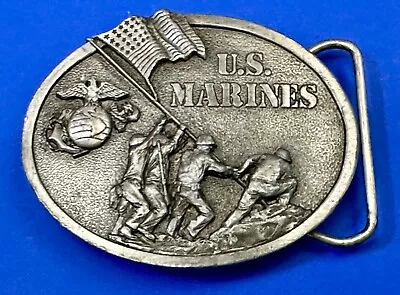 The Few The Proud The Marines United States Marine Corps Belt Buckle L-132 • $13.50