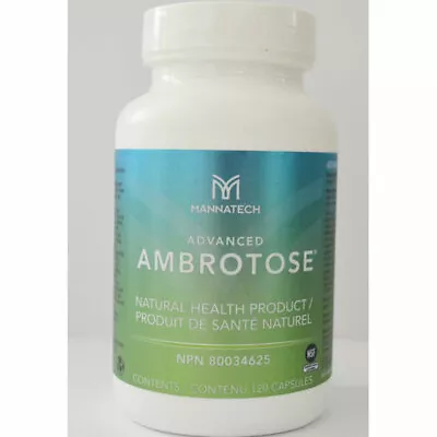 Mannatech Advanced Ambrotose 120 Capsules Better Cellular Health Enhancer NEW • $99.95