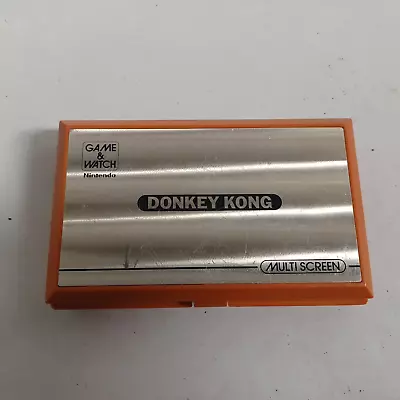 $69.99 • Buy Original NINTENDO Donkey Kong Game & Watch DK-52 1982 Multi Screen WORKING
