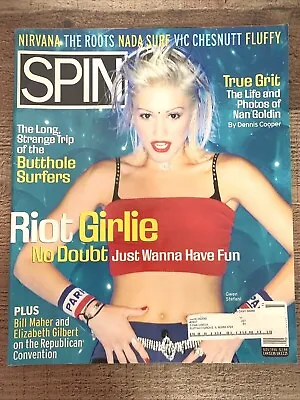 Spin Magazine November 1996 Gwen Stefani No Doubt Volume 12 Number 8 • $25