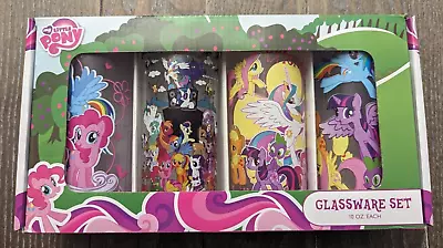 My Little Pony Friendship Is Magic Glassware Set 10oz Glasses • $65