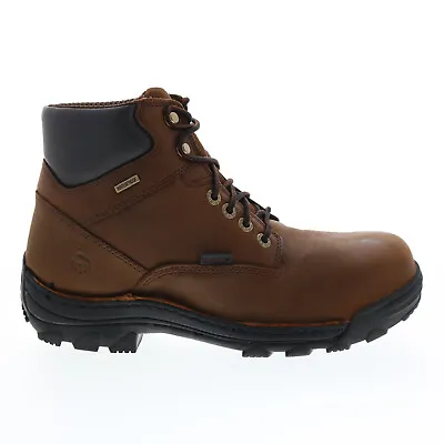Wolverine Durbin Waterproof Steel Toe 6  W05483 Mens Brown Work Boots • $79.99