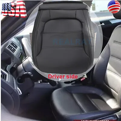 For 2011-2017 Volkswagen Jetta Driver Bottom Leather Seat Cover Black Left Side • $35.80