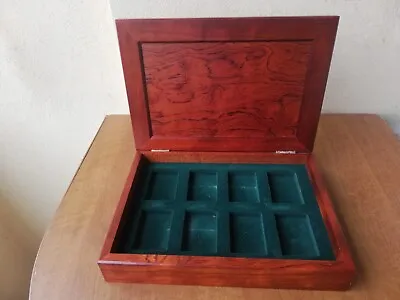 Vtg Rare Zippo Wood Collection Storage Display Case Cabinet Box For 8 Lighters • $251.23