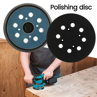 5 Inch 8 Holes 125mm Makita Random Orbital Sander Replacement Spare Base Pad AU • $17.66