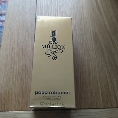 Paco Rabanne 1 Million 100ml EDT Men Fragrance Natural Spray Brand New & Sealed • £60