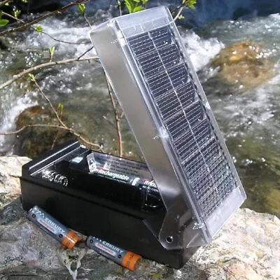 New Solar Battery Charger For AA AAA C & D! Charges 2 At A Time! Free Shipping! • $34.99