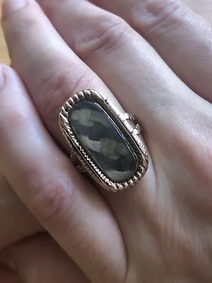 £425 • Buy Antique Georgian Mourning Gold Locket Ring