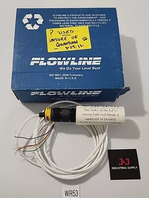 FLOWLINE LZ12-1405 Switch-Tek Vibration Powered Level Switch Tunning + Warranty! • $150