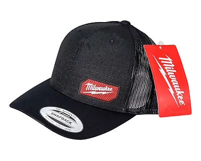 Milwaukee 505B GridIron Snapback Trucker Hat • $21.99