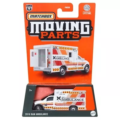 Matchbox Moving Parts 2016 Ram Ambulance (HVN01) • £4.99