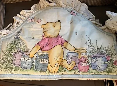 Disney Vintage Classic Winnie The Pooh Crib Complete Bedding Set • $88.88