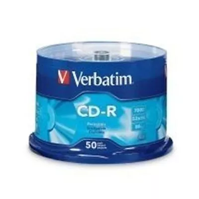 Verbatim CD-R 700MB/80min/52X - 50 Pack Spindle • $22.50