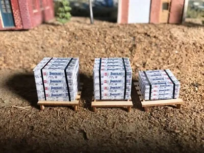 O Scale Pallet Load Of Shingles 1/48 • $9.99