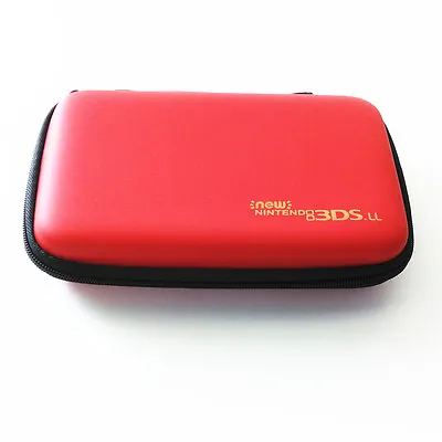 Red Hard Case Protective Carry Bag Pouch For Nintendo New 3DS XL / New 3DS LL • $12.65