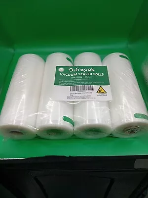  Vacuum Food Sealer Rolls 20x1500mm Saver Bag Seal Storage Commerce Cial Grade • £9.90