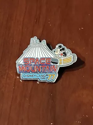 Disney Pin 39935 DLR Space Mountain Rocket Ship Mickey Mouse • $15