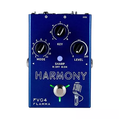 FV04 Vocal Harmony Pedal Vocal Effects Processor Stompbox Voice Mic Harmonizer W • $179.99