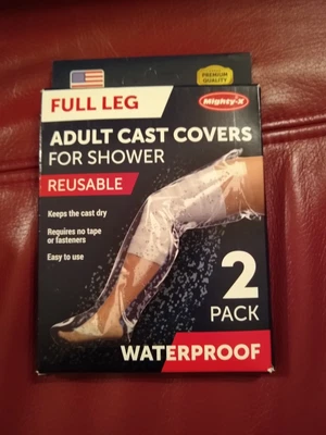 £14 • Buy Adult Cast Covers Full Leg For Shower 100% Watertight Seal - Reusable Waterproof