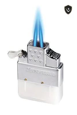 KGM Vector Thunderbird Butane Flip Top DOUBLE FLAME TORCH Lighter Insert • $19.25