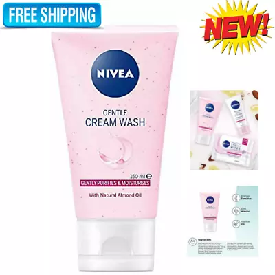 £3.79 • Buy Exfoliating Facial Cleansing Cream Wash Gentle 150ml NIVEA Free Ship