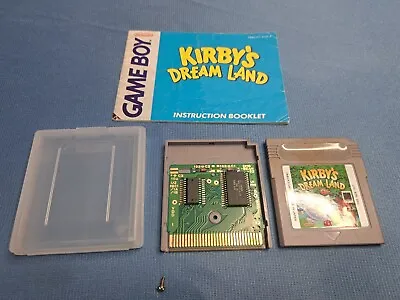 Kirby's Dream Land And Manual Nintendo Gameboy Includes Protective Case • $69.95