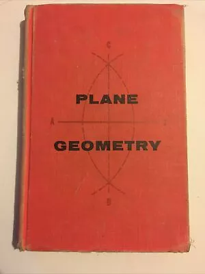 Plane Geometry By Shute Shirk Porter 1957 HC American Book Company Vintage Acce • $7.49