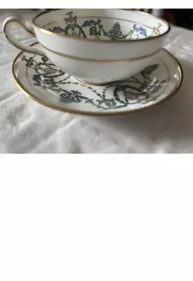 Minton Small Cup And Saucer H2581 • $45.99