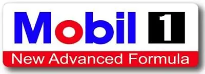 Mobil Oil 1 SIDE LOGO  Sticker Vinyl Decal |10 Sizes!! With TRACKING • $59.99