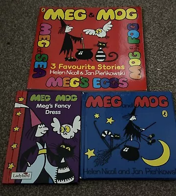 Meg And Mog Books Bundle By Helen Nicoll And Jan Pienkowski • £6.99