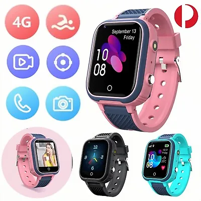 Kid Tracker Smart Watch 4G Waterproof GPS WIFI Camera SOS Call Boys Girls Gift • $72.28