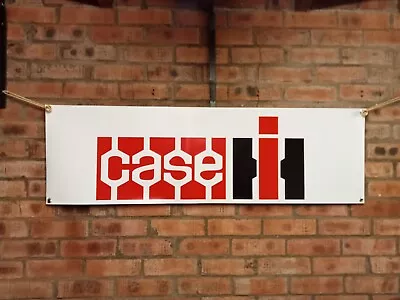 DAVID BROWN Case PVC 1 Heavy Duty WORK SHOP BANNER Garage Classic SHOW • £15