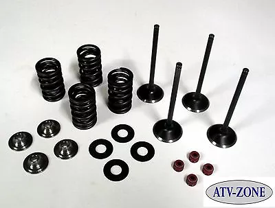 Stainless Steel Intake & Exhaust Valves W/ Spring Kit Kawasaki KX 250F 2003-2015 • $295.95