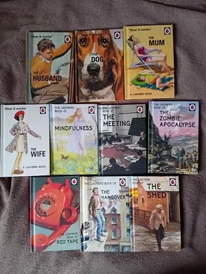 Ladybird Books For Grown-Ups 10 Hardcover Bundleof How It Works Books • £15.99