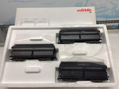 Ho Marklin Nos ~ #46248  Coal  Hopper 3 Car Set  Original Packaging ~ Rare • $100