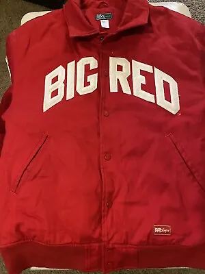 Ivy League Collection Cornell Vintage Red White College University Jacket 4XL • $79