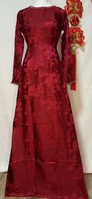 Ao Dai Vietnamese Dress Thiet Ke Not With Pant Gam To Tam • $54.99