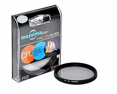 Maxsimafoto - 52mm CPL Filter For Panasonic LUMIX 45-150mm F4.0-5.6 ASPH OIS • £14.99