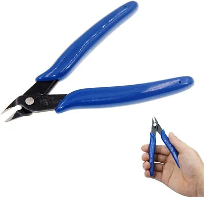 £3.73 • Buy Mini Flush Side Cutter Precision Shear Wire Snips Pliers Tool Diagonal Cutt C0M2