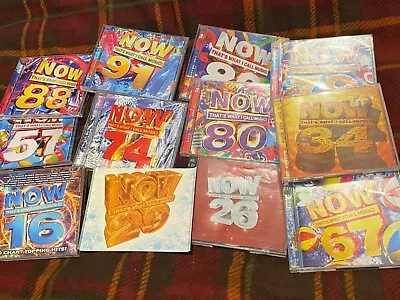Now That's What I Call Music Cd's - Choose From The List - 100's Chart Hits • £1.99