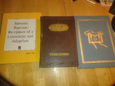 Masonary Defined Masonic Baptism: Reception Louveteau Masonic Clothing Regalia • $80