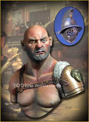 Gladiators 1st Cent. Young Miniatures 1/10th Resin Bust Kit NIB Kit YH1812 • $55