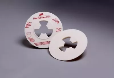 3M Disc Pad Face Plate 45208 5  Diameter Soft White (Pack Of 10) • $424.22