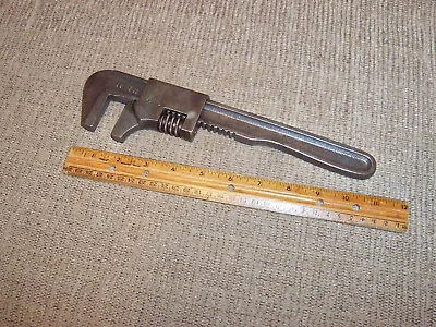 Old Vlchek USA 11  Adjustable Monkey Wrench Car Truck Auto Mechanics Tool • $14.99